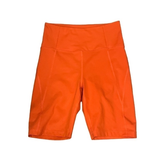 Girlfriend Collective High Rise Bike shorts in Orange - size small - Picture 6 of 8